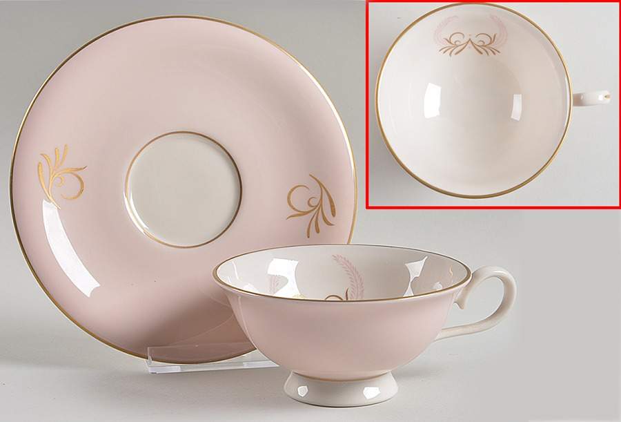 Royal Splendor Footed Cup & Saucer Set by Fine Arts-1