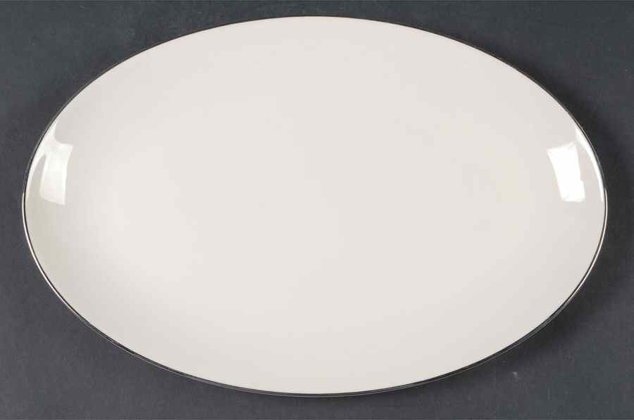 Tranquility 12" Oval Serving Platter by Fine Arts-1
