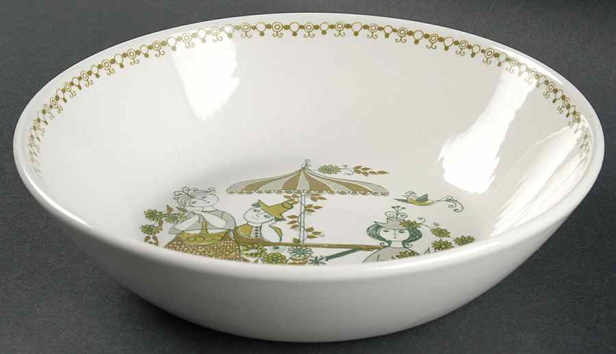 Market 8" Round Vegetable Bowl by Figgjo (Norway)-1