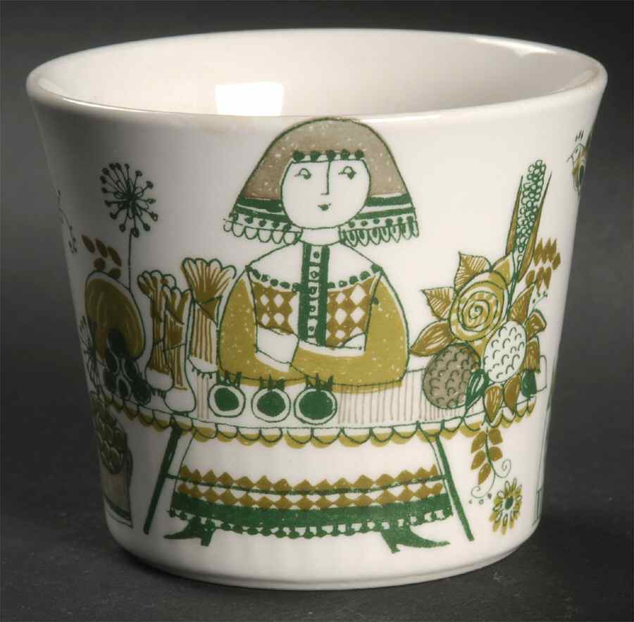 Market Open Sugar Bowl by Figgjo (Norway)-1