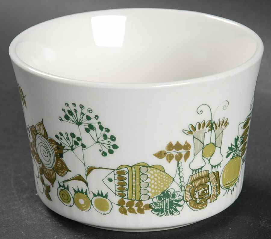Market Open Sugar Bowl by Figgjo (Norway)-1