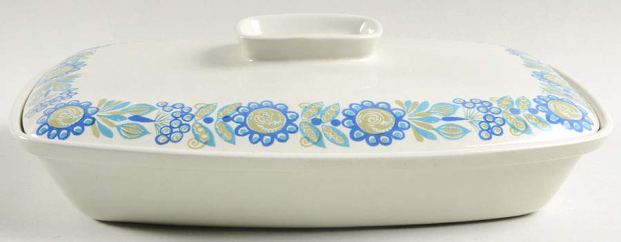 Turi Gramstad Oliver Rectangular Covered Vegetable by Figgjo (Norway)-1
