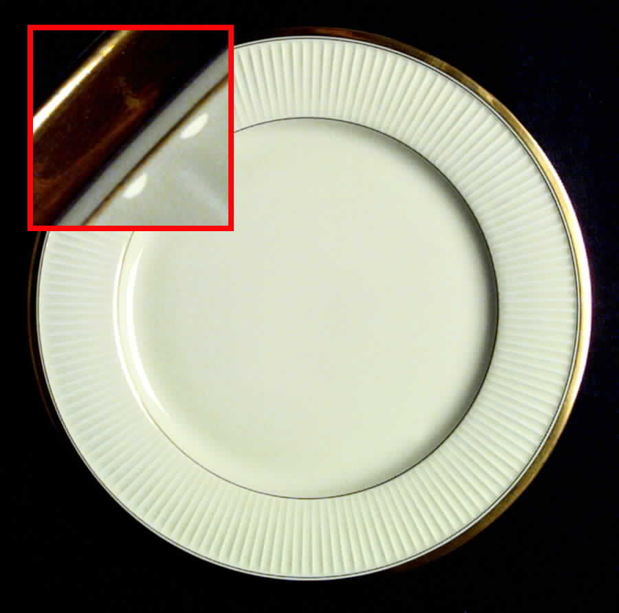 Classique d'Or Buff Dinner Plate by Fitz and Floyd-1