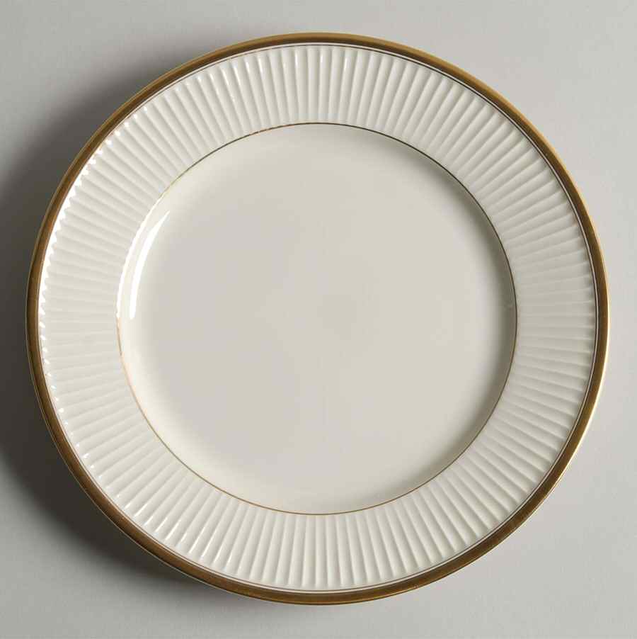 Classique d'Or Buff Salad Plate by Fitz and Floyd-1