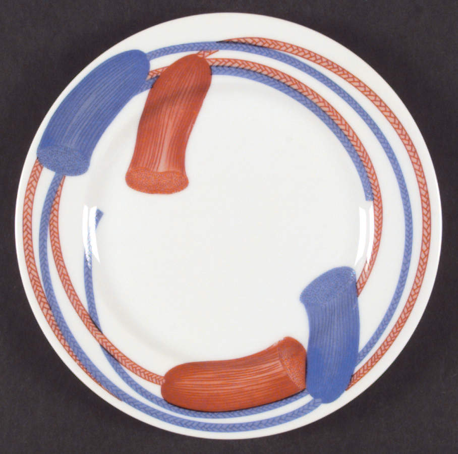 Meiji Tassel Salad Plate by Fitz and Floyd-1