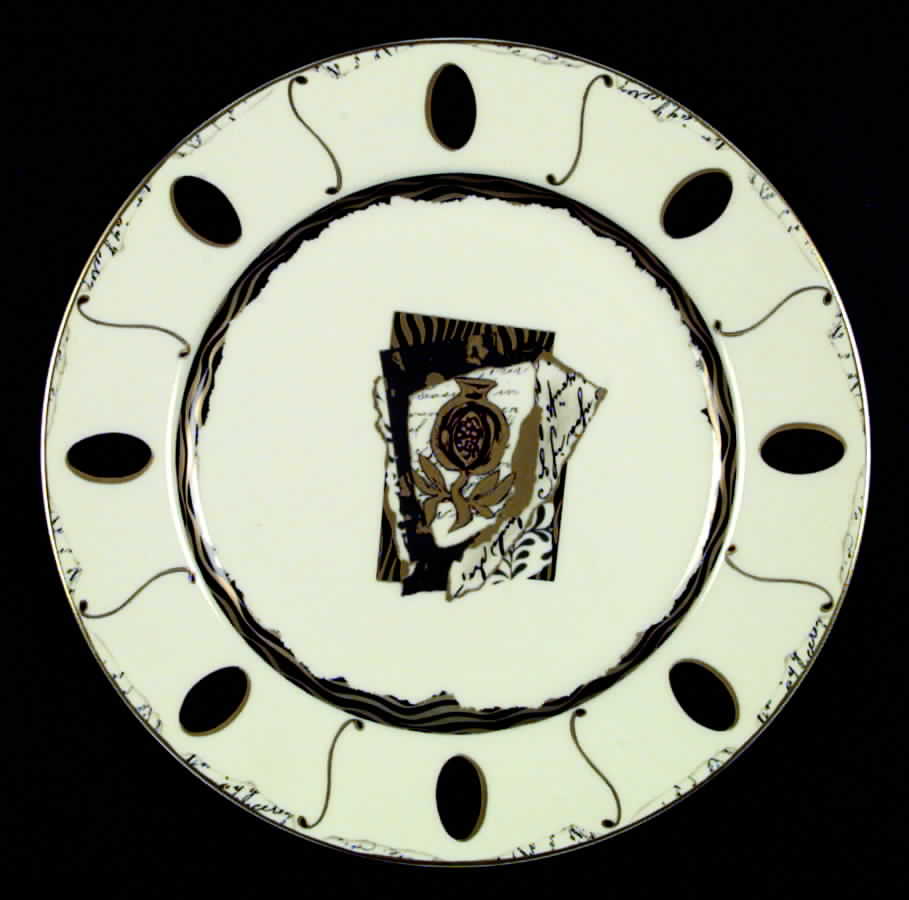 Intuizione Dinner Plate by Fitz and Floyd-1
