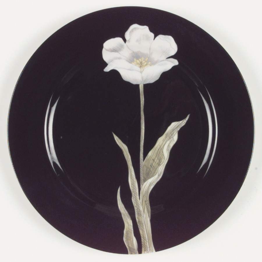 Midnight Poppy Dinner Plate by Fitz and Floyd-1