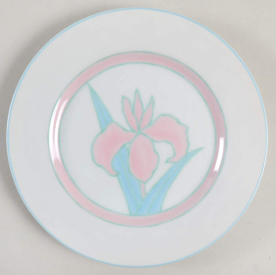 Pastel Garden Salad Plate by Fitz and Floyd-1