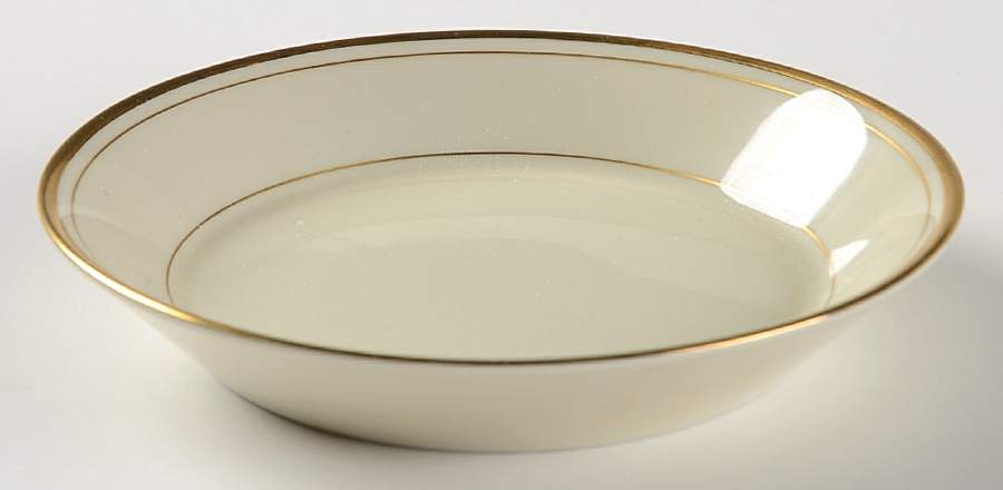 Palais Buff Fruit/Dessert (Sauce) Bowl by Fitz and Floyd-1