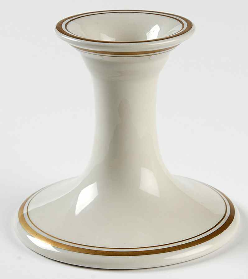 Palais Buff 3" Candlestick by Fitz and Floyd-1
