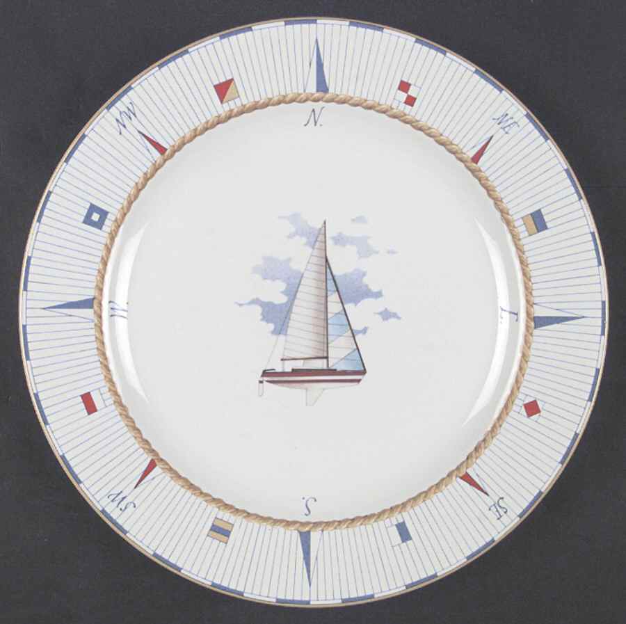 Regatta Dinner Plate by Fitz and Floyd-1