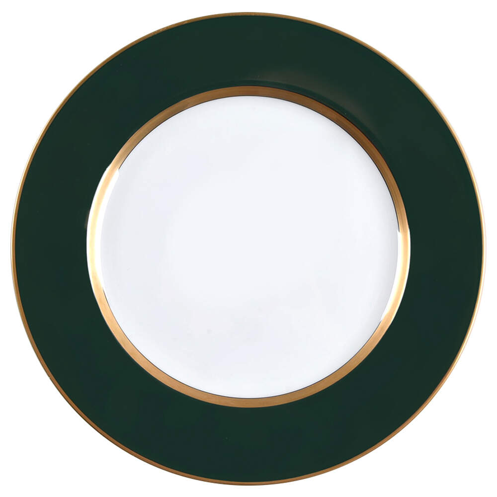 Renaissance Dark Green Dinner Plate by Fitz and Floyd-1