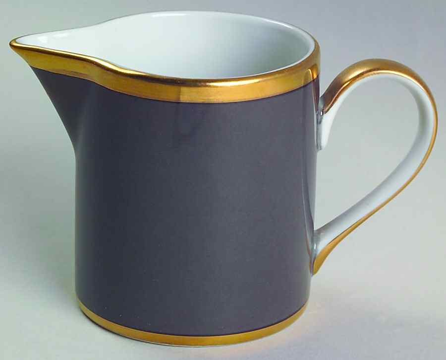 Renaissance Gray Creamer by Fitz and Floyd-1