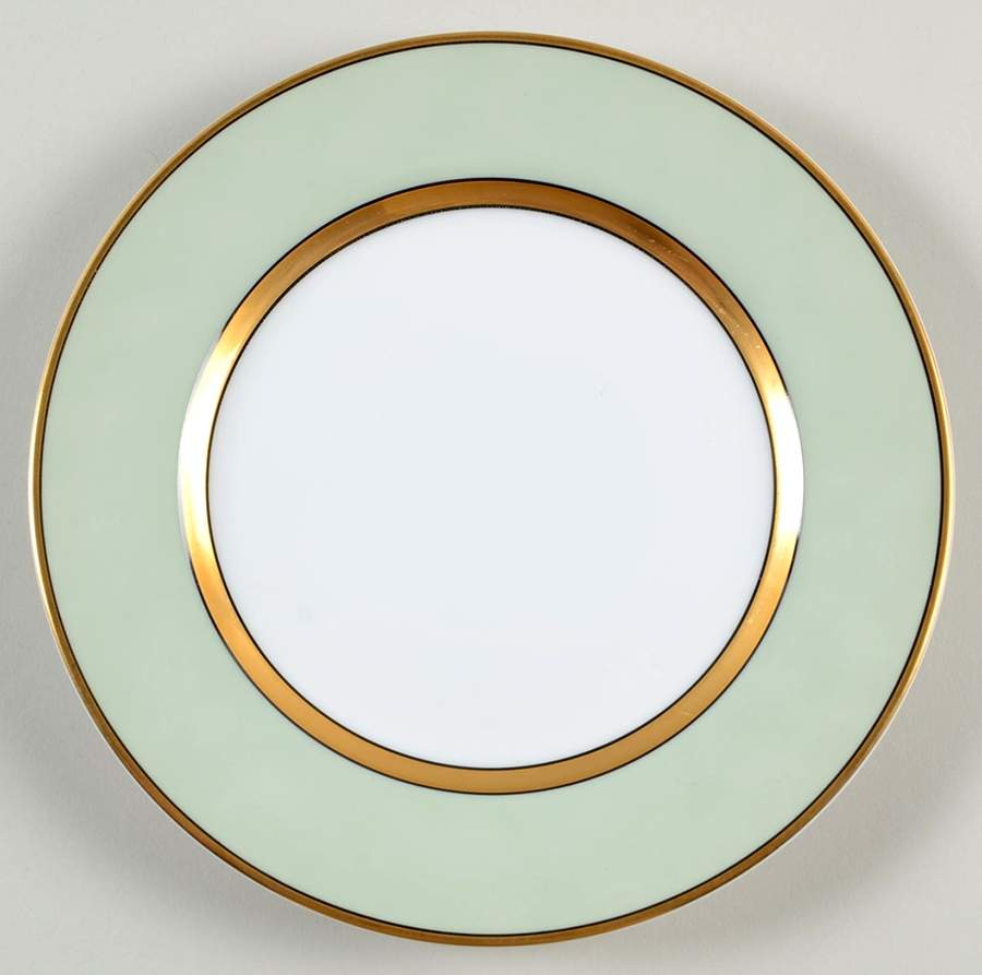 Renaissance Mint Green Bread & Butter Plate by Fitz and Floyd-1