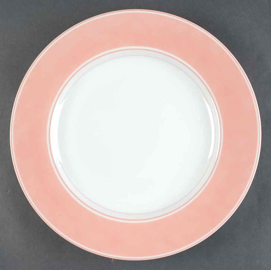 Rondelet Peach (White Background) Service Plate (Charger) by Fitz and Floyd-1