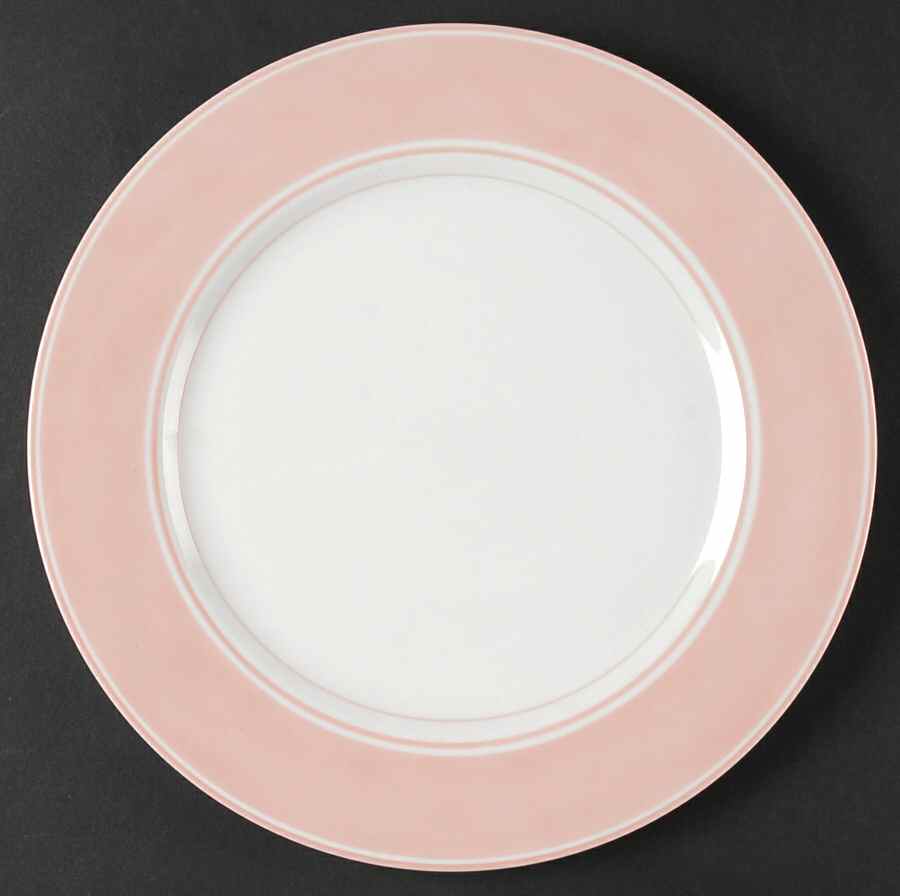 Rondelet Peach (White Background) Dinner Plate by Fitz and Floyd-1