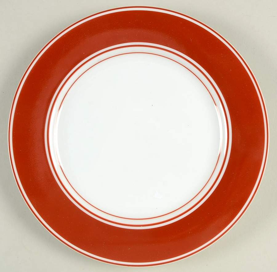Rondelet Terra Cotta Salad Plate by Fitz and Floyd-1