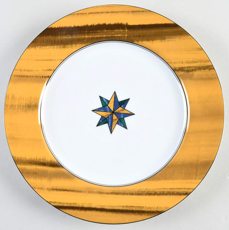 Tiger's Eye Dinner Plate by Fitz and Floyd-1