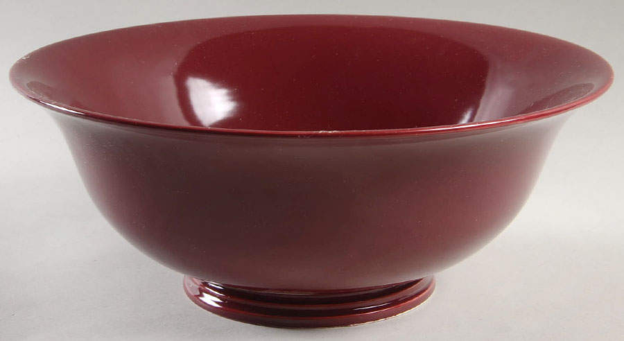 Total Color Plum (Round) 11" Large Salad Serving Bowl by Fitz and Floyd-1