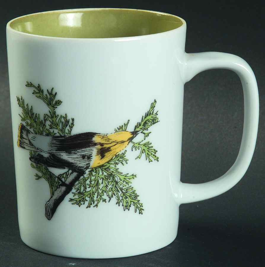 Variations Collector's Bird Mug by Fitz and Floyd-1