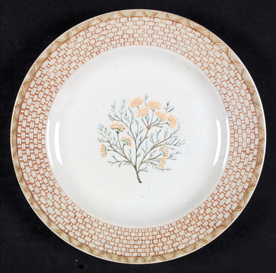 Vegetable Basket Salad Plate by Fitz and Floyd-1