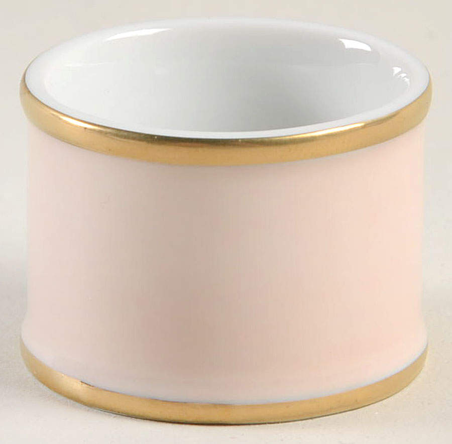Versailles Shell Peach Napkin Ring by Fitz and Floyd-1