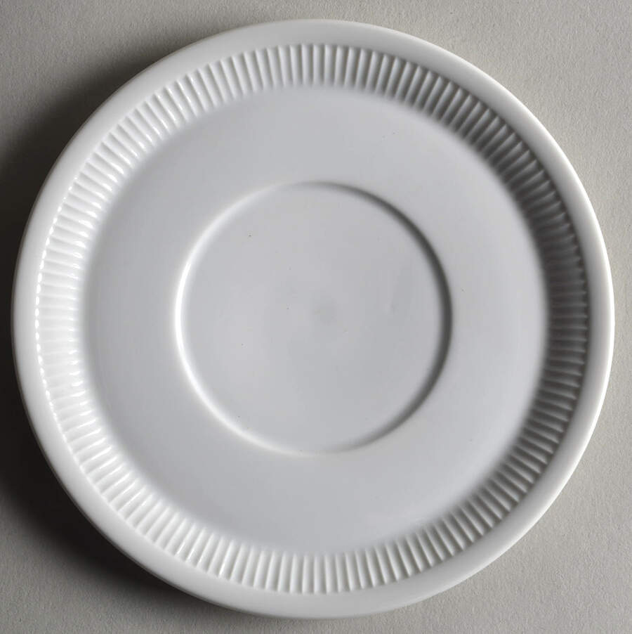 White Classic Underplate for Sherbet by Fitz and Floyd-1