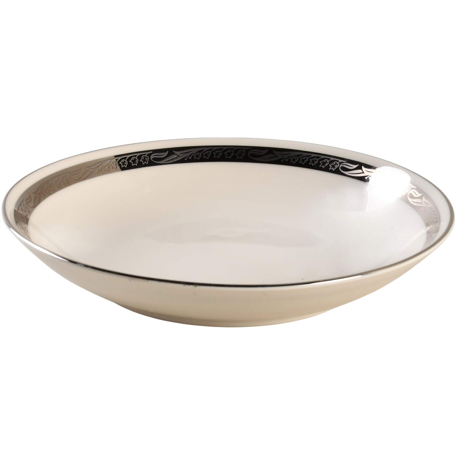 Bridal Wreath No Color Band Individual Salad Bowl by Flintridge-1