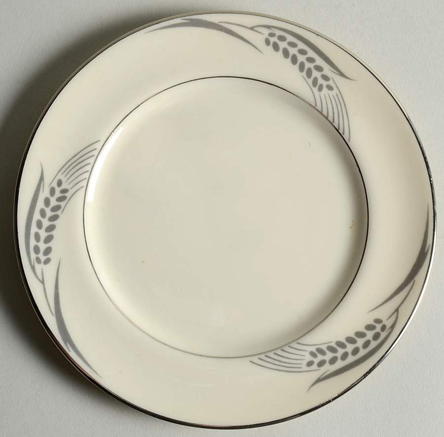 Chalice No Color Band (Platinum Trim) Bread & Butter Plate by Flintridge-1