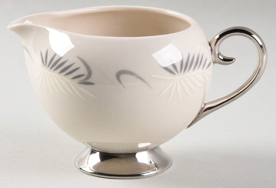 Continental White (Coupe) Creamer by Flintridge-1