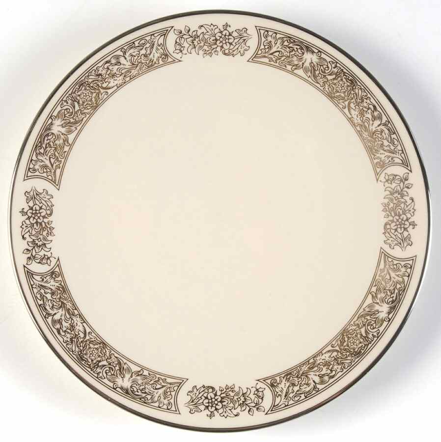 Madeira No Color Band (Coupe) Bread & Butter Plate by Flintridge-1