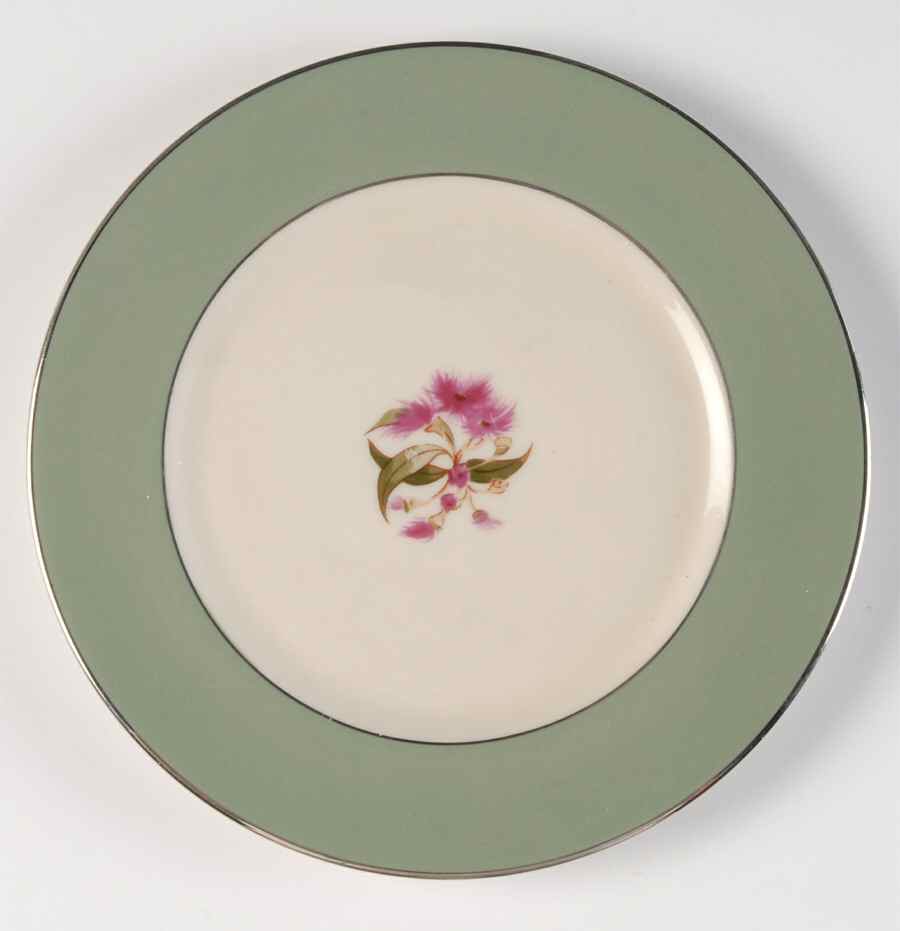 Milan Sage Green (Rim $ Coupe) Bread & Butter Plate by Flintridge-1