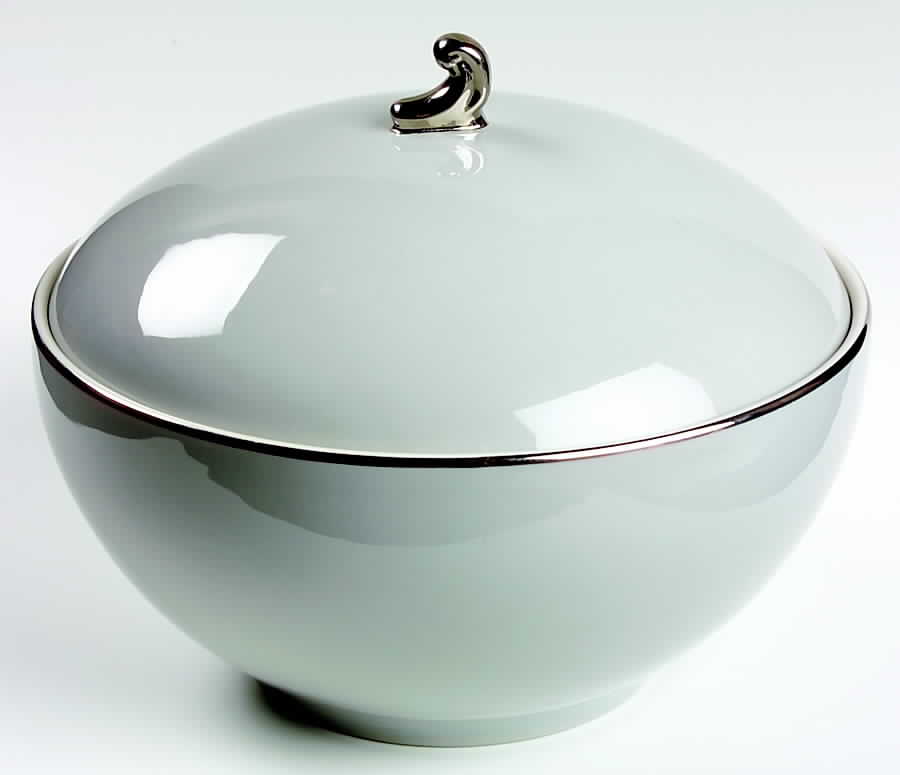 Miramar (Coupe) Round Covered Vegetable by Flintridge-1