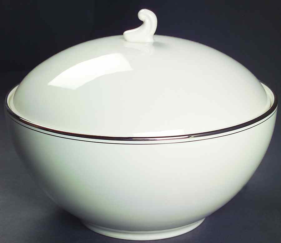 Mirador (Rim & Coupe) Round Covered Vegetable by Flintridge-1
