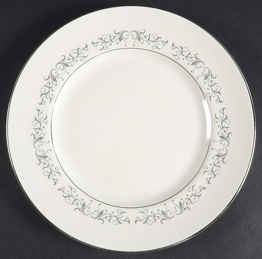 Pierra Gold (Gold Trim, Rim) Salad Plate by Flintridge-1