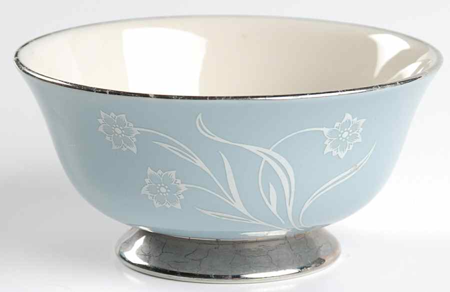 Reverie Strata Blue Coupe Cereal Bowl by Flintridge-1