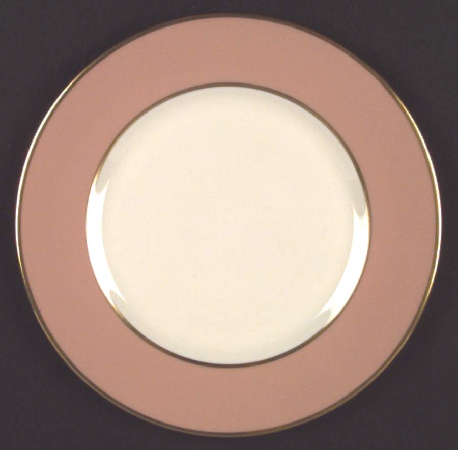Sylvan-California Coral (Rim) Salad Plate by Flintridge-1