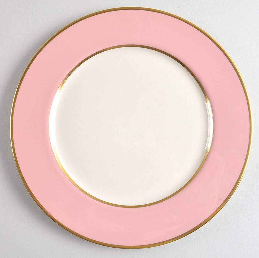 Sylvan-California Coral (Rim) Large Dinner Plate by Flintridge-1