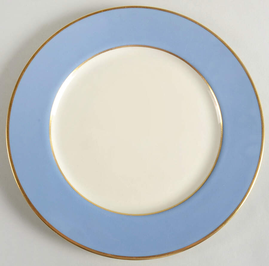 Sylvan-California Dutch Blue (Rim) Dinner Plate by Flintridge-1