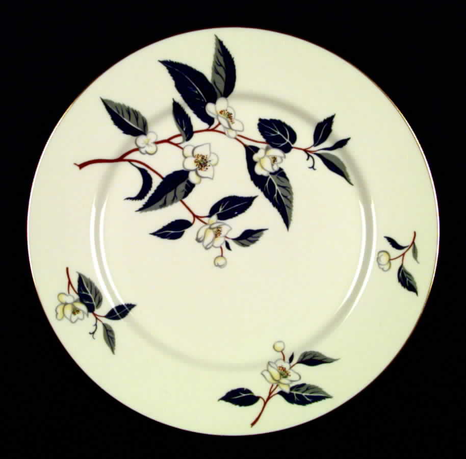 Tea Leaves Dinner Plate by Flintridge-1