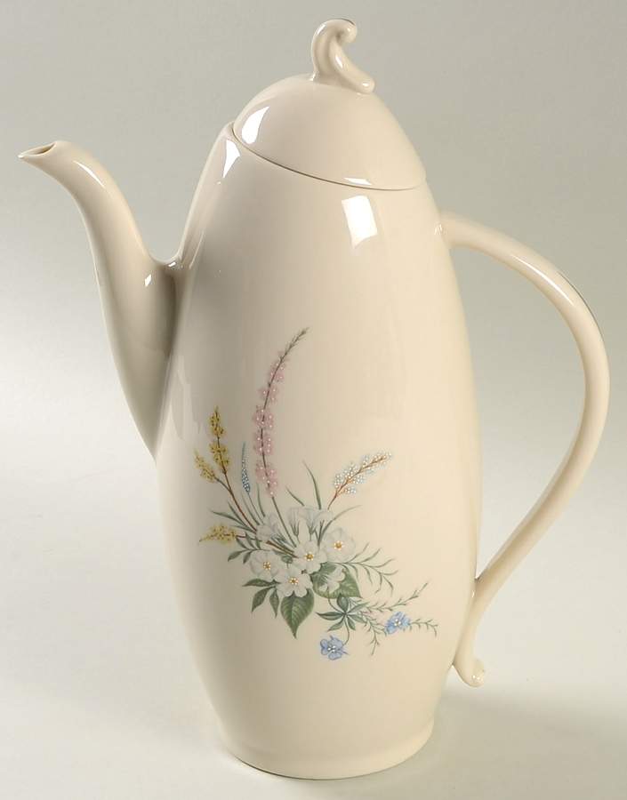 True Love No Color Band (Rim & Coupe) Coffee Pot & Lid by Flintridge-1