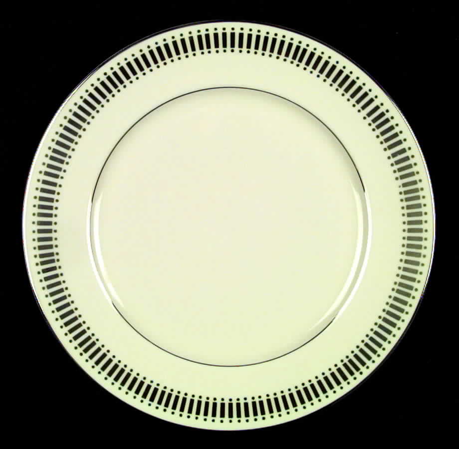 Westgate Ivory (Rim & Coupe) Dinner Plate by Flintridge-1