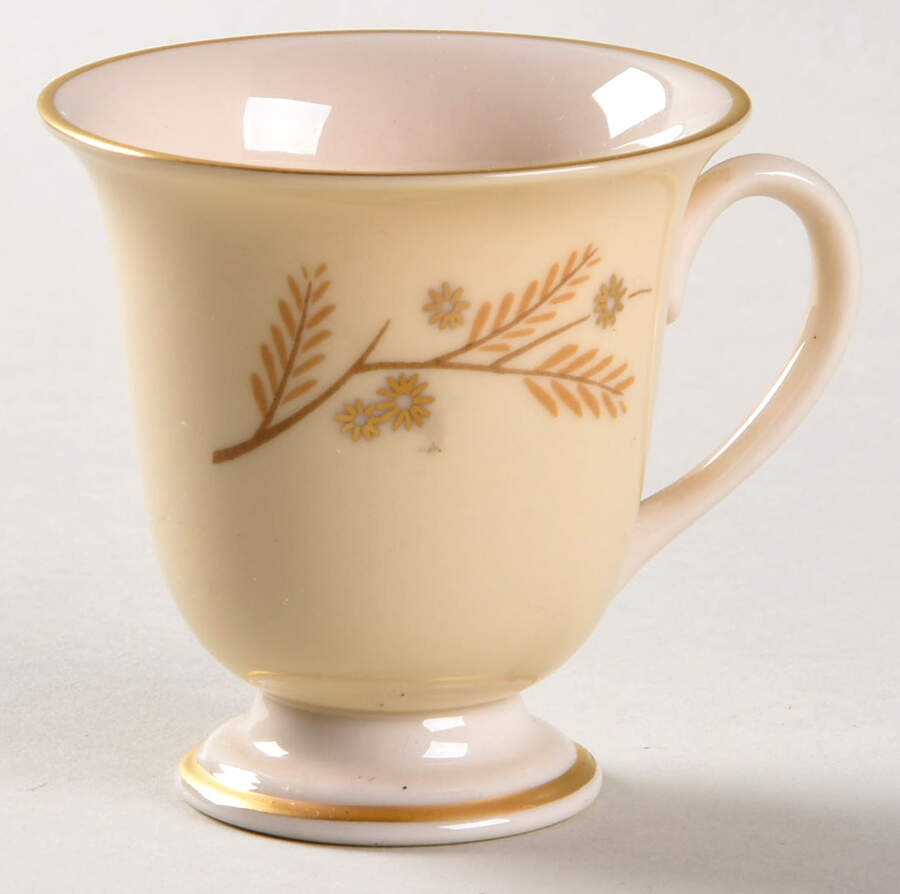 Acacia Footed Demitasse Cup by Franciscan-1