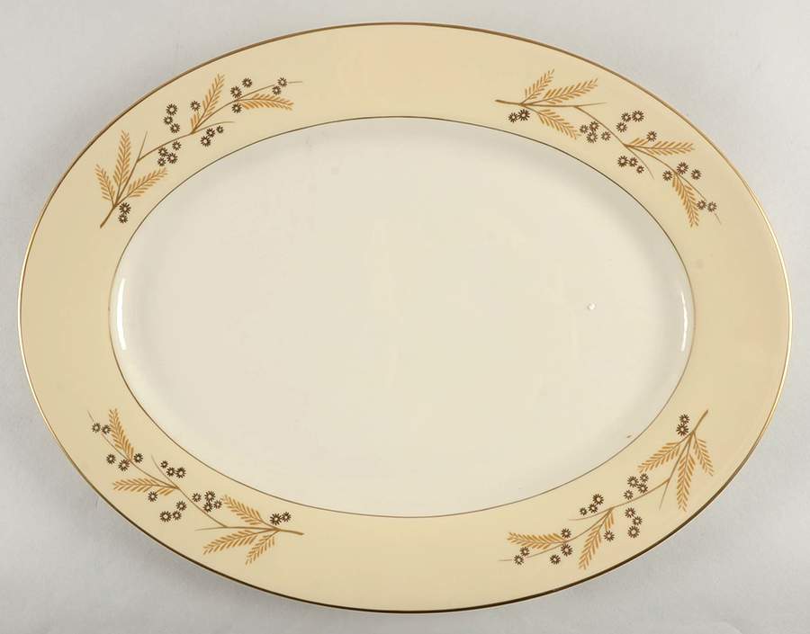 Acacia 15" Oval Serving Platter by Franciscan-1