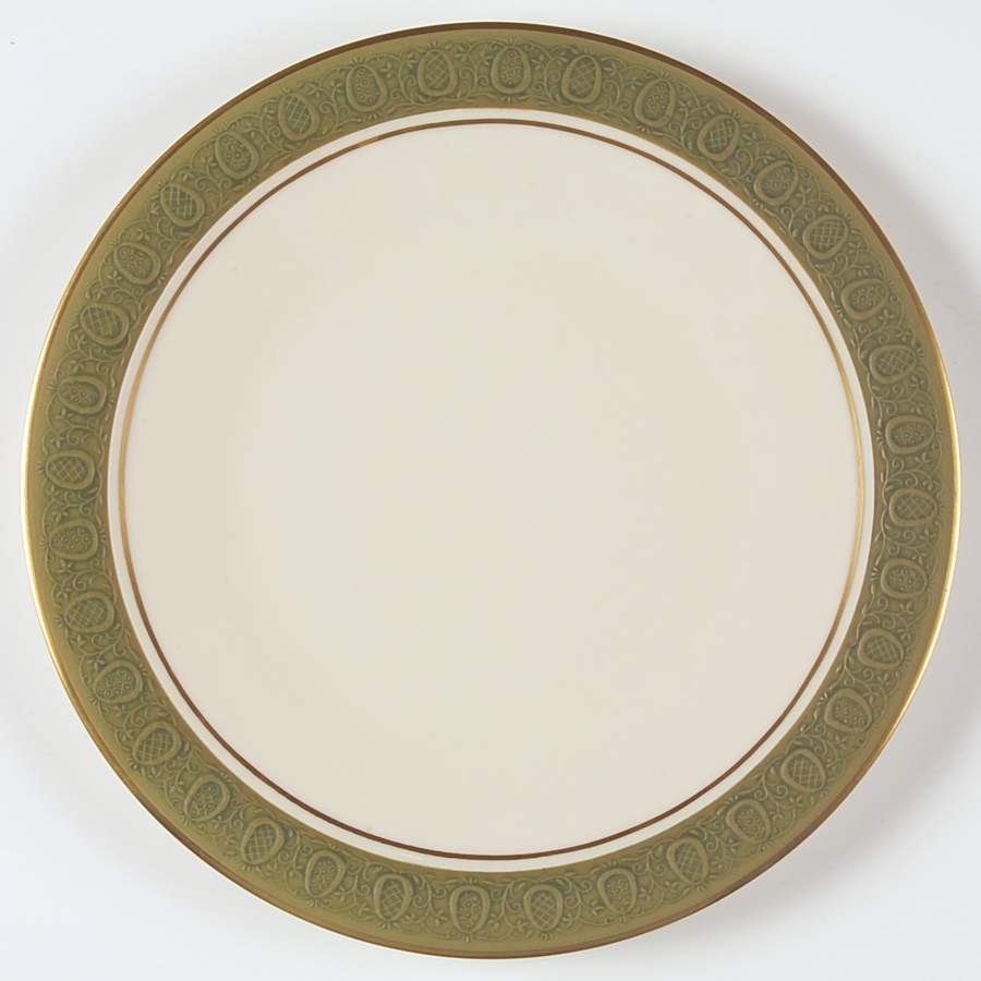 Antique Green Salad Plate by Franciscan-1