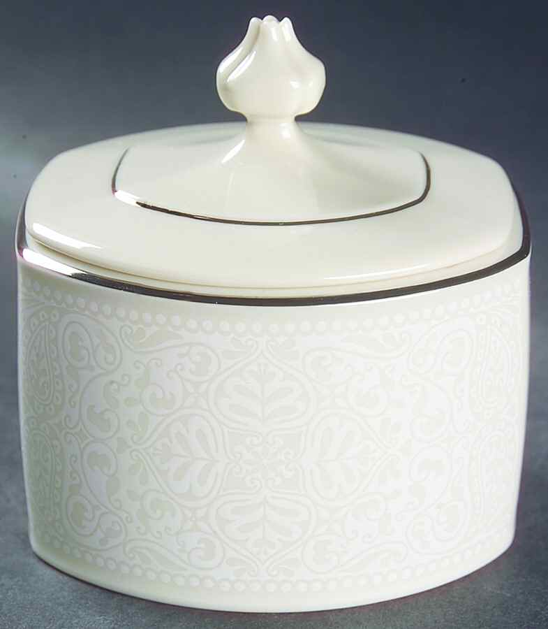 Applique Sugar Bowl & Lid by Franciscan-1
