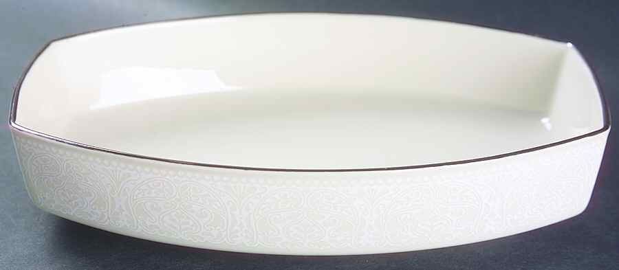 Applique 8" Oval Vegetable Bowl by Franciscan-1