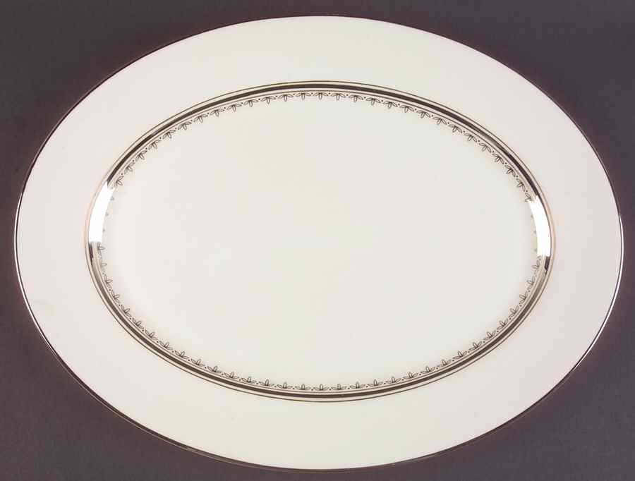 Arabesque 15" Oval Serving Platter by Franciscan-1
