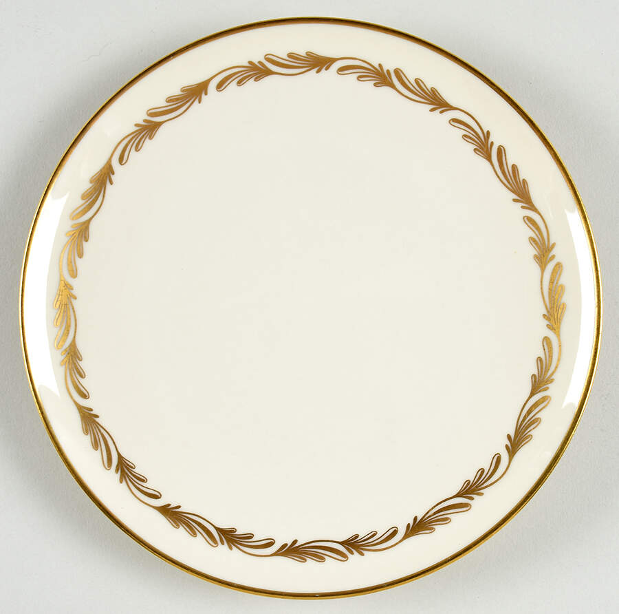 Arcadia Gold Saucer for Cream Soup Bowl by Franciscan-1