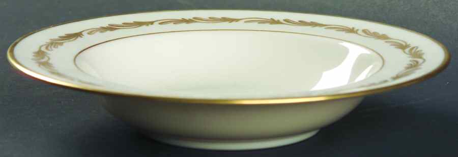 Arcadia Gold Rim Fruit/Dessert (Sauce) Bowl by Franciscan-1